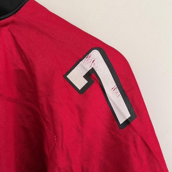 Atlanta Falcons Michael Vick 7 Red NFL Reebok On Field Football Jersey Mens XL - Picture 13 of 14